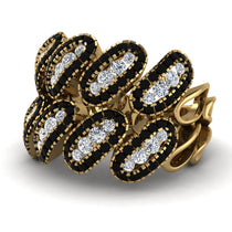 Diamond Stylish Bloom Fashion Ring - Drew No. 31 image 1