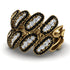 Diamond Stylish Bloom Fashion Ring - Drew No. 31