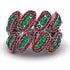 Emerald Stylish Bloom Fashion Ring - Drew No. 51 image 3