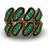 Emerald Stylish Bloom Fashion Ring - Drew No. 34 image 3