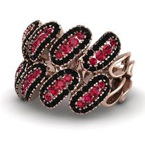 Ruby Stylish Bloom Fashion Ring - Drew No. 41 image 1