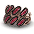 Ruby Stylish Bloom Fashion Ring - Drew No. 41 image 1
