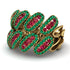 Ruby Stylish Bloom Fashion Ring - Drew No. 25 image 1