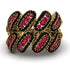 Ruby Stylish Bloom Fashion Ring - Drew No. 40 image 2