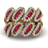 Ruby Stylish Bloom Fashion Ring - Drew No. 10 image 2