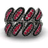 Ruby Stylish Bloom Fashion Ring - Drew No. 42