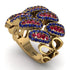 Ruby Stylish Bloom Fashion Ring - Drew No. 70 image 3