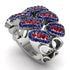 Ruby Stylish Bloom Fashion Ring - Drew No. 72