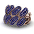 Sapphire Stylish Bloom Fashion Ring - Drew No. 74