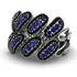 Sapphire Stylish Bloom Fashion Ring - Drew No. 45 image 1