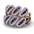 Sapphire Stylish Bloom Fashion Ring - Drew No. 14