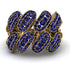 Sapphire Stylish Bloom Fashion Ring - Drew No. 73