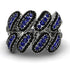 Sapphire Stylish Bloom Fashion Ring - Drew No. 45
