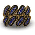 Sapphire Stylish Bloom Fashion Ring - Drew No. 43