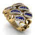 Sapphire Stylish Bloom Fashion Ring - Drew No. 13 image 3