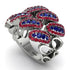 Sapphire Stylish Bloom Fashion Ring - Drew No. 60