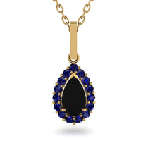 Black Diamond Tear Of Eternity Pendant - Jolene No. 67 image 1