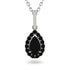 Black Diamond Tear Of Eternity Pendant - Jolene No. 39 image 1