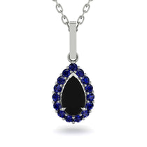 Black Diamond Tear Of Eternity Pendant - Jolene No. 69 image 1