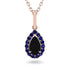 Black Diamond Tear Of Eternity Pendant - Jolene No. 68 image 1