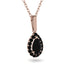 Black Diamond Tear Of Eternity Pendant - Jolene No. 38 image 2