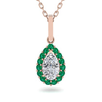 Diamond Tear Of Eternity Pendant - Jolene No. 17 image 1