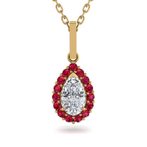 Diamond Tear Of Eternity Pendant - Jolene No. 46 image 1