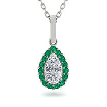 Diamond Tear Of Eternity Pendant - Jolene No. 18 image 1