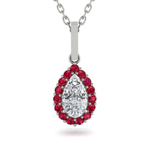 Diamond Tear Of Eternity Pendant - Jolene No. 48 image 1