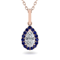 Diamond Tear Of Eternity Pendant - Jolene No. 62 image 1