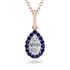 Diamond Tear Of Eternity Pendant - Jolene No. 62