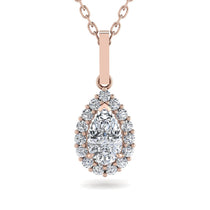 Diamond Tear Of Eternity Pendant - Jolene No. 2 image 1