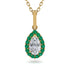 Diamond Tear Of Eternity Pendant - Jolene No. 16 image 1
