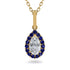Diamond Tear Of Eternity Pendant - Jolene No. 61 image 1