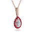 Diamond Tear Of Eternity Pendant - Jolene No. 47