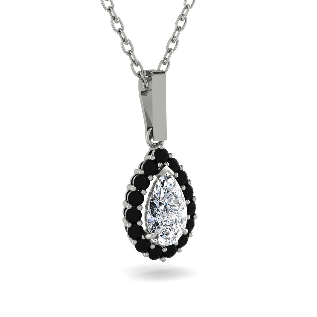 Diamond Tear Of Eternity Pendant - Jolene No. 33