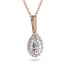 Diamond Tear Of Eternity Pendant - Jolene No. 2 image 2