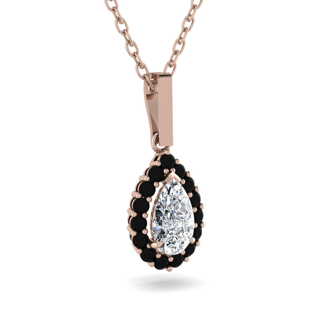 Diamond Tear Of Eternity Pendant - Jolene No. 32