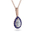 Diamond Tear Of Eternity Pendant - Jolene No. 62