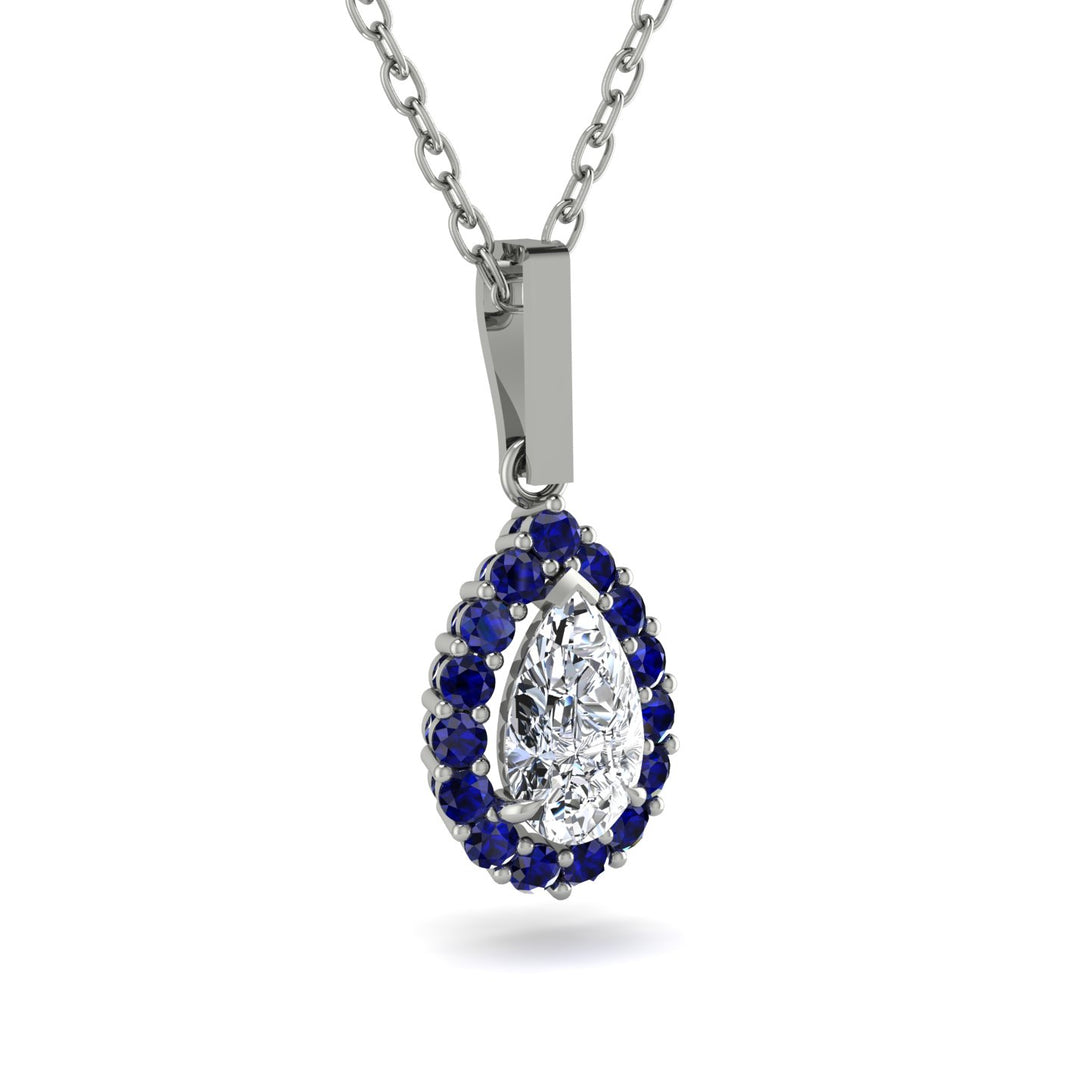 Diamond Tear Of Eternity Pendant - Jolene No. 63