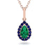 Emerald Tear Of Eternity Pendant - Jolene No. 65 image 1