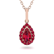 Ruby Tear Of Eternity Pendant - Jolene No. 56 image 1