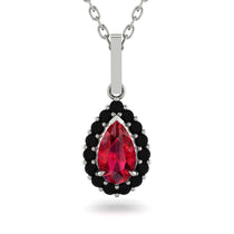 Ruby Tear Of Eternity Pendant - Jolene No. 42 image 1