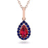 Ruby Tear Of Eternity Pendant - Jolene No. 71 image 1