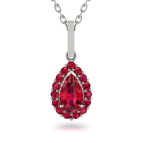 Ruby Tear Of Eternity Pendant - Jolene No. 57 image 1