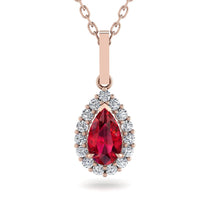 Ruby Tear Of Eternity Pendant - Jolene No. 11 image 1