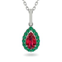 Ruby Tear Of Eternity Pendant - Jolene No. 27 image 1