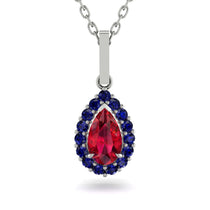 Ruby Tear Of Eternity Pendant - Jolene No. 72 image 1