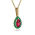Ruby Tear Of Eternity Pendant - Jolene No. 25 image 2