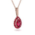 Ruby Tear Of Eternity Pendant - Jolene No. 56 image 2